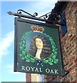 Sign for the Royal Oak, Tadcaster