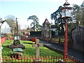 The churchyard and the tower