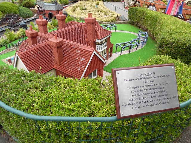 Green Hedges replica at Bekonscot Model Village