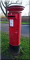 SE5548 : Elizabeth II postbox on Main Street, Askham Bryan by JThomas