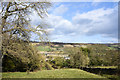 Path descending to buildings at Wiserley Hall