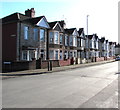 Mendalgief Road houses southeast of Marion Street, Newport