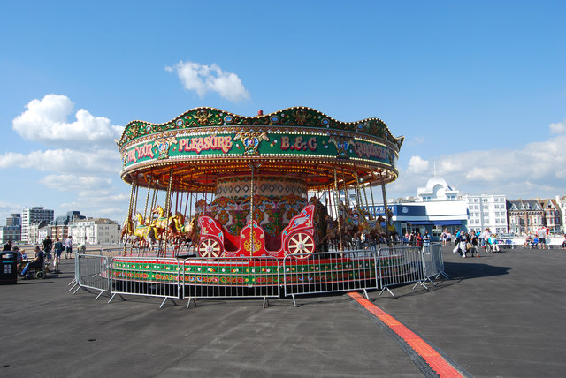 Merry-go-round on South Parade Pier