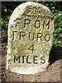 Old Milestone by the unclassified road in Goonpiper