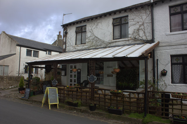 Bell Cottage tea room, Main street Lower... © Robert Eva :: Geograph ...