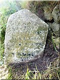SW6039 : Old Milestone on Roseworthy Hill, west of Roseworthy by Rosy Hanns
