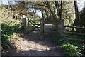 Saxon Shore Way towards Hotel Road