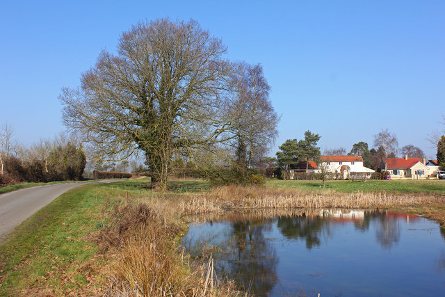 Pond At Tostock © Wayland Smith Cc By Sa 2 0 Geograph Britain And