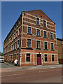 Polychromatic brickwork, James Street, Glasgow