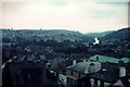 Totnes from the castle keep, 1975