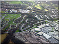 The Phoenix Retail Park from the air