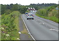 West along the A921 towards Dalgety Bay