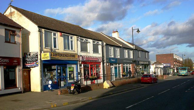 Shops in Spa Road, Hockley