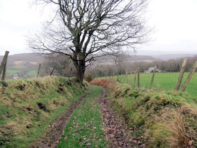 Llwybr i Heol Penlan / Path to Penlan Road