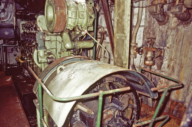 Tuxedo Royale, Middlesbrough - diesel generator