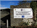 Merthyr Tydfil Railway Station Access Improvements board