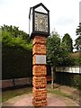 Sundial Clock Tower at Bekonscot Model Village