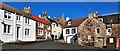 Crail - houses near the harbour