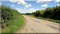 Lane past Ugworthy Barrows