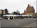 TQ3296 : Enfield market place by Malc McDonald