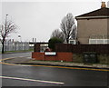 Dark green cabinet, Bilston Street, Newport