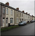 Row of houses, Dewstow Street, Newport