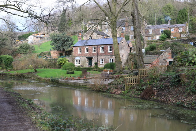 Houses by the canal