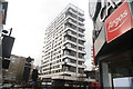 View of The Water Gardens block of flats on Burwood Place from Harrowby Street