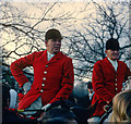 Two members of the Enfield Chace Hunt, 1971