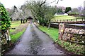 Entrance driveway to Robinsfield from A686