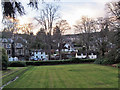 Strathpeffer village from Ben Wyvis Hotel grounds