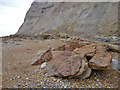 Shore rock fragments, Fairlight Cove