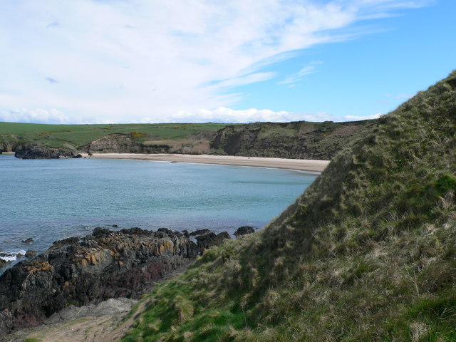 The Coast Path descending to Porthor © Eirian Evans :: Geograph Britain ...