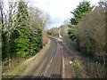 Railway from East Grinstead towards London