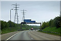 Northbound M1 near Leeds