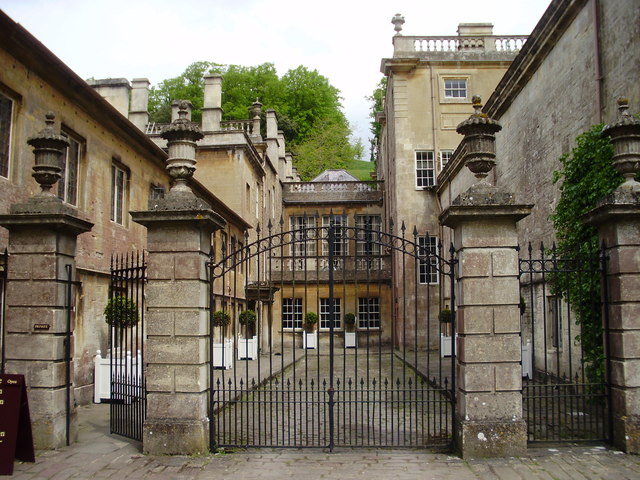 Gates and Courtyard at Dyrham House