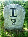 Old Milestone by the B3254, north east of Lower Treneath