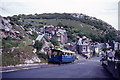 Gt Ormes Head - Tram on Ty-Gwyn Rd above Llandudno