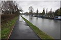 Grand Union Canal towards Ballot Box Bridge