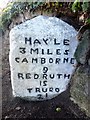 Old Milestone by the A30 in Canon