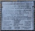 Plaque at Swinburne House, Bethnal Green