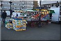 Market stall on Roman Road, Globe Town