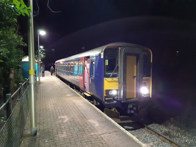 Class 153 at Birchgrove