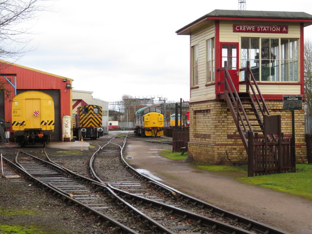 Sidings at Crewe Heritage Centre