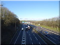 M62 Motorway towards Junction 26, Cleckheaton