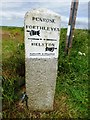 Old Guide Stone by the B3304, junction with Squires Lane