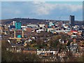 View over Sheffield city centre