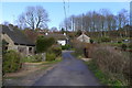 The Wessex Ridgeway path entering Milkwell