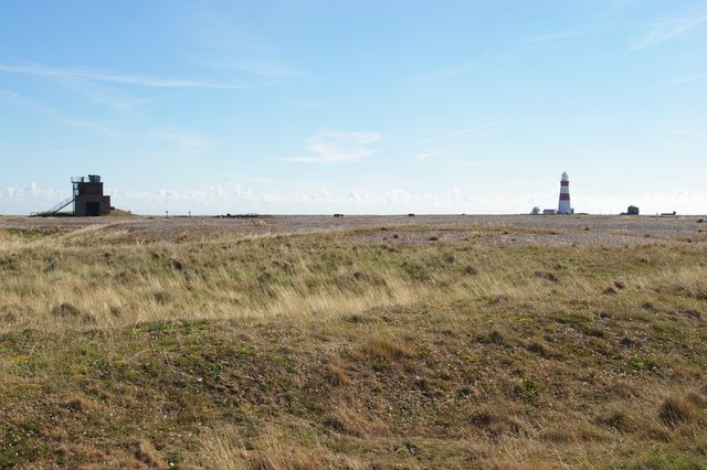 Orford Ness: looking towards the Bomb... © Christopher Hilton ...