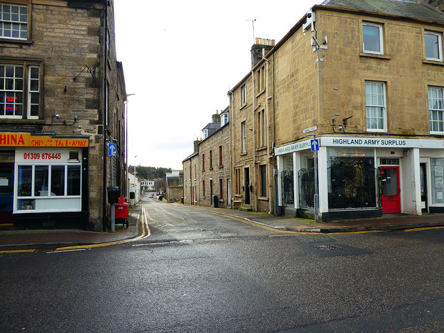 Cumming Street, Forres © John Lucas cc-by-sa/2.0 :: Geograph Britain ...